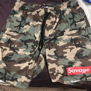 Men’s Carbon Swimming Trunks